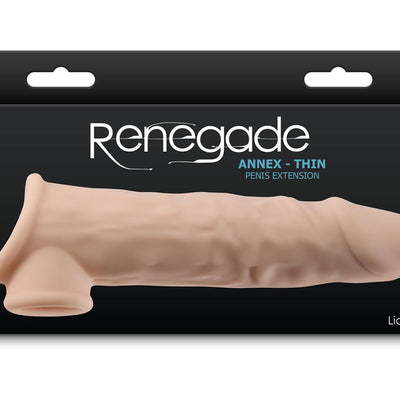 NS Novelties Renegade Annex Thin Silicone Sleeve