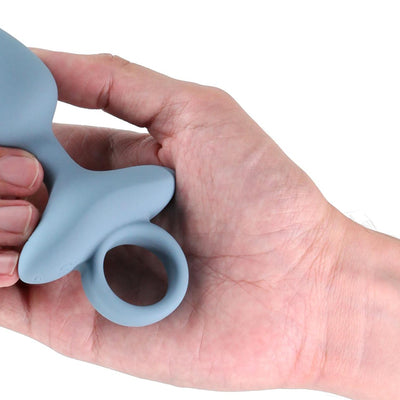 NS Novelties Renegade Orion Sage Silicone Vibrating Plug - Colour: Gray