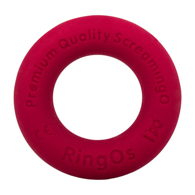 Screaming O RingO Ritz Liquid Silicone Cock Ring - Colour: Red