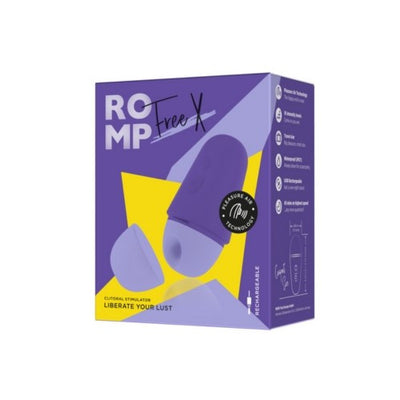 Romp Free X Clitoral Stimulator with Pleasure Air Technology