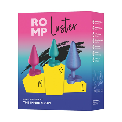 Romp Luster Silicone Butt Plug Anal Training Set