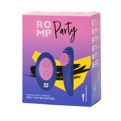 Romp Party Wearable Vibrator With Remote Control