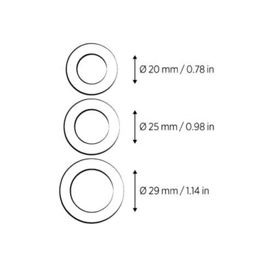 Romp Remix Trio Non-Vibrating Penis Rings