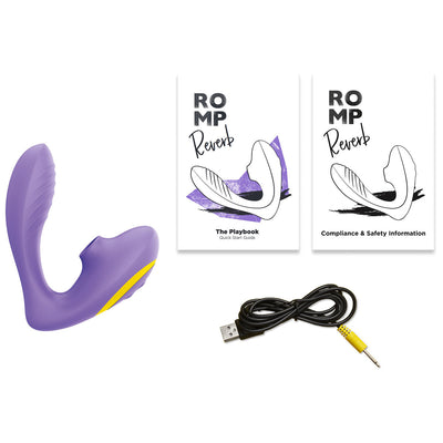 Romp Reverb Rabbit Vibrator with Pleasure Air Technology