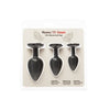 BMS Factory Roses Til’ Dawn Silicone Anal Plug Starter Kit
