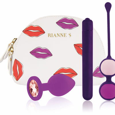 Rianne S Essentials First Vibe Kit Bullet Anal Kegel Playset