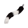 CalExotics Running Wild Tail - Colour: Black and White