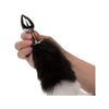 CalExotics Running Wild Tail - Colour: Black and White