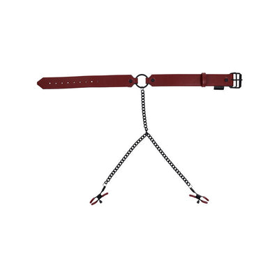 Sportsheets Collar with Nipple Clamps