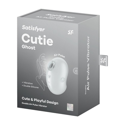 Satisfyer Cutie Ghost - Colour: Ghost White