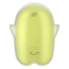 Satisfyer Glowing Ghost Air Pulse Vibrator - Colour: Yellow