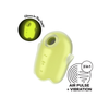 Satisfyer Glowing Ghost Air Pulse Vibrator - Colour: Yellow