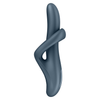 Satisfyer Heat Flex 4 Rabbit Vibrator - Colour: Grey