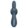 Satisfyer Heat Flex 4 Rabbit Vibrator - Colour: Grey