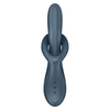 Satisfyer Heat Flex 4 Rabbit Vibrator - Colour: Grey