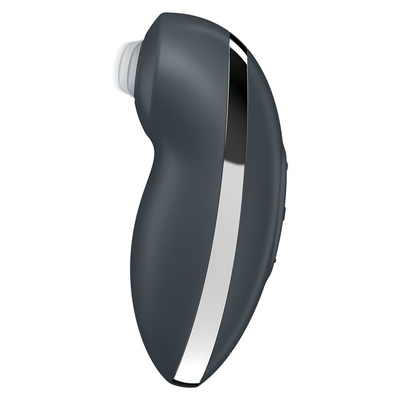 Satisfyer Tap and Climax 2 Lay-On Vibrator - Colour: Black