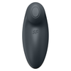 Satisfyer Tap and Climax 2 Lay-On Vibrator - Colour: Black