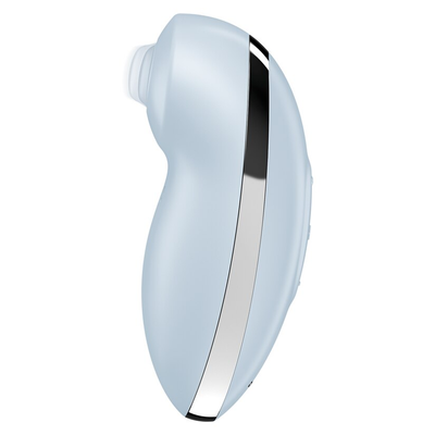 Satisfyer Tap and Climax 2 Lay-On Vibrator - Colour: Teal