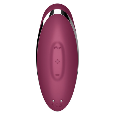 Satisfyer Tap and Climax 2 Lay-On Vibrator