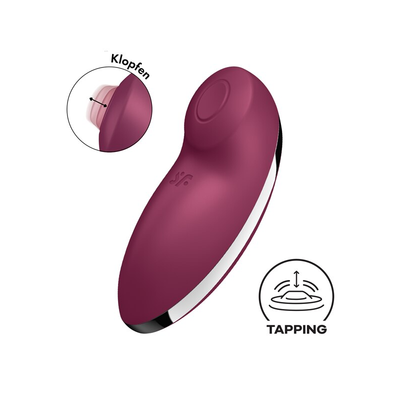 Satisfyer Tap and Climax 2 Lay-On Vibrator