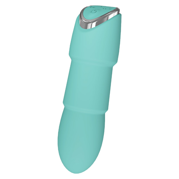 Full Circle The Pleasure Company Secret Ribbed Vibrator 4.3 Inch