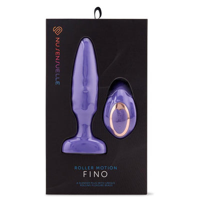 Novel Creations NU Sensuelle Sensuelle Fino Roller Motion Plug - Colour: Ultra Violet