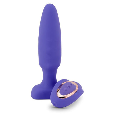 Novel Creations NU Sensuelle Sensuelle Fino Roller Motion Plug - Colour: Ultra Violet