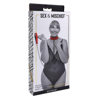 Sportsheets Sex And Mischief Amor Collar and Leash