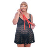 Sex And Mischief Sparkle Flogger - Colour: red