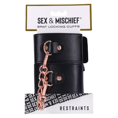 Sportsheets Sex And Mischief Brat Locking Cuffs