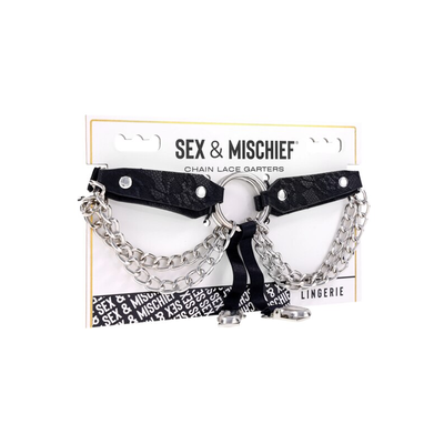 Sportsheets Sex And Mischief Chain Lace Garters