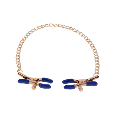 Sportsheets Sex And Mischief Cougar Chained Nipple Clamps