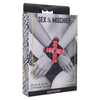 Sportsheets Sex And Mischief Ex's and Oh's Cross Cuffs