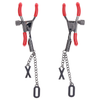 Sportsheets Sex And Mischief Ex's and Oh's Nipple Clamps