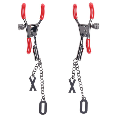 Sportsheets Sex And Mischief Ex's and Oh's Nipple Clamps