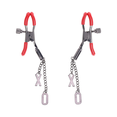 Sportsheets Sex And Mischief Ex's and Oh's Nipple Clamps