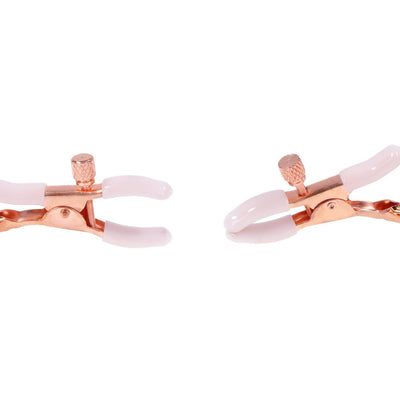 Sportsheets Sex And Mischief Peaches N CreaMe Bell Nipple Clamps