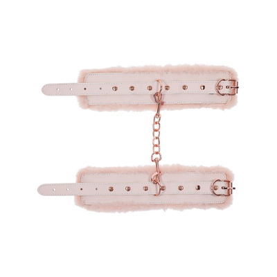 Sportsheets Sex And Mischief Peaches n CreaMe Fur Handcuffs