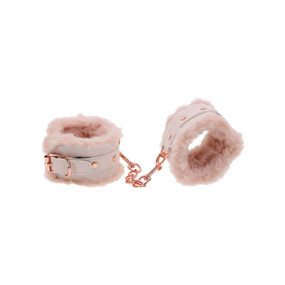 Sportsheets Sex And Mischief Peaches n CreaMe Fur Handcuffs