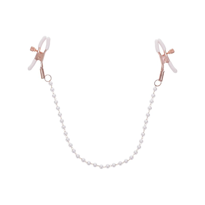 Sportsheets Sex And Mischief Peaches n CreaMe Pearl Nipple Clamps