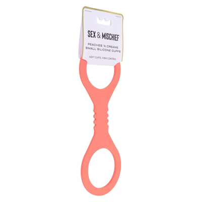 Sportsheets Sex And Mischief Peaches n CreaMe Small Silicone Cuffs