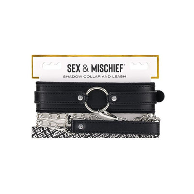 Sportsheets Sex And Mischief Shadow Collar and Leash