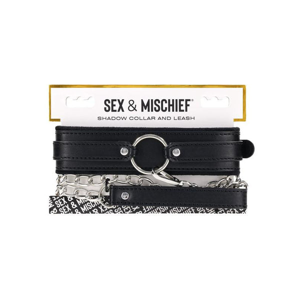 Sportsheets Sex And Mischief Shadow Collar and Leash