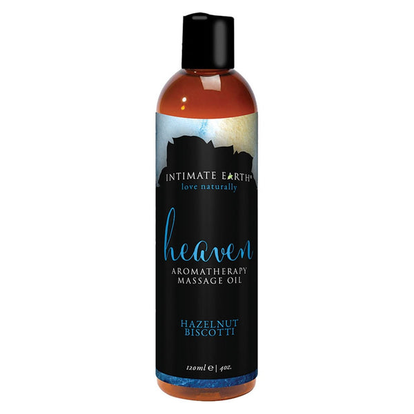 Intimate Earth Heaven Hazelnut Biscotti Massage Oil 120ml