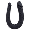 Seven Creations Silicone Double Mini Dildo - Colour: Black