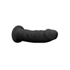 Real Rock Silicone Dual Density Dildo Without Balls 6 Inch