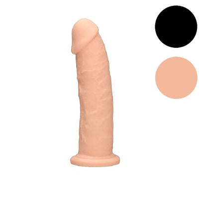 Real Rock Silicone Dual Density Dildo Without Balls 9 Inch