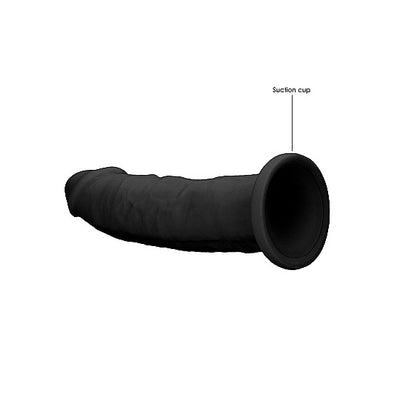 Real Rock Silicone Dual Density Dildo Without Balls 9 Inch