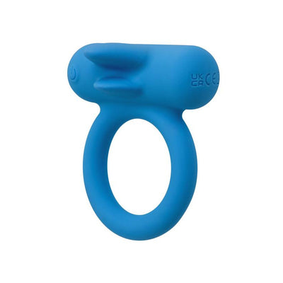 CalExotics Silicone Rechargeable Double Trouble Couples Enhancer