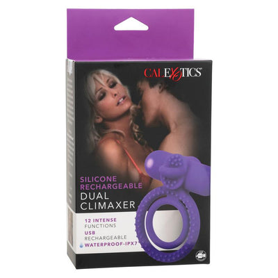 CalExotics Silicone Rechargeable Dual Climaxer